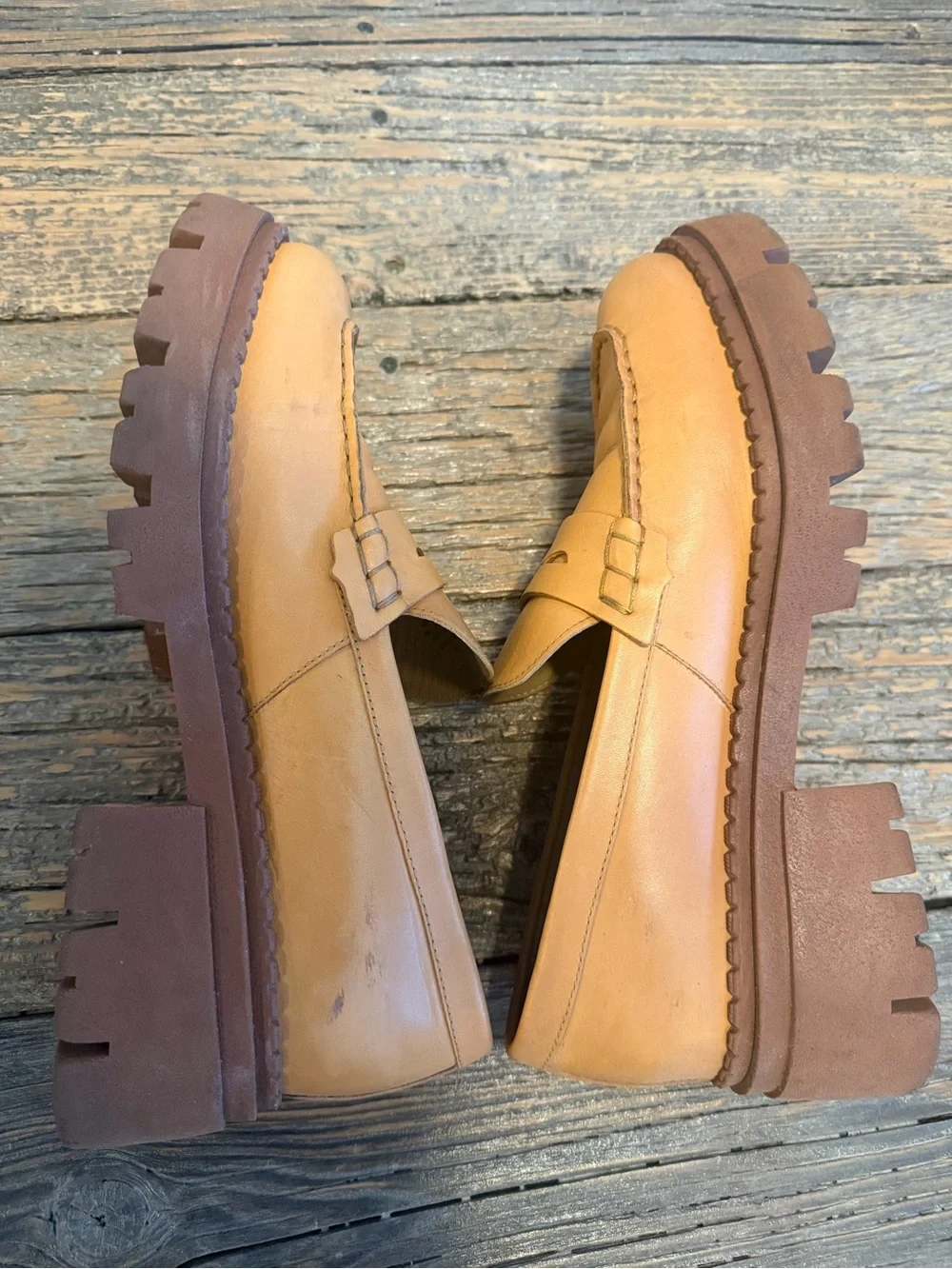 Free People Chunky Loafers -Sz 40